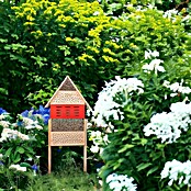 Windhager Insektenhotel High Rise (80 x 50 x 12 cm, Holz, Braun/ Rot) | BAUHAUS