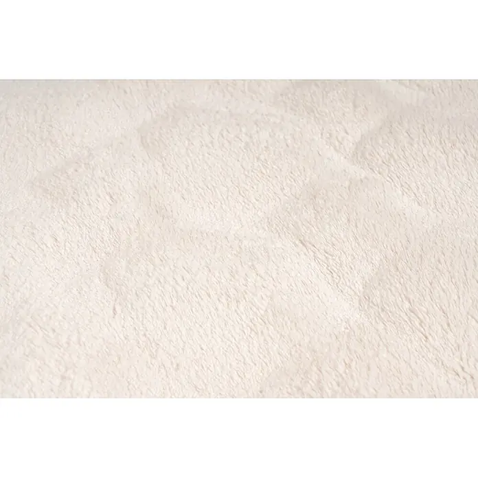 Kayoom Fellteppich Royal Glow 825 - Creme, 170 x 120 cm, 80 % Polyester, 20 % Baumwolle - Weiche, beigefarbene, flauschige Stofftextur.