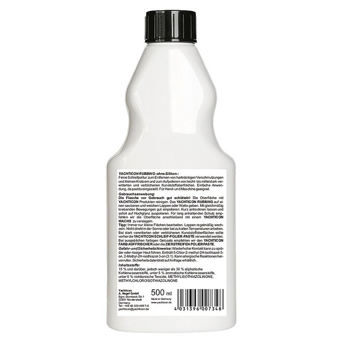Yachticon Rubbing (Flüssig, Hochglänzend, 500 ml)