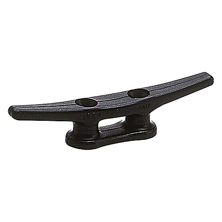 Belegklampe (140 mm, Kunststoff, Lochabstand: 38 mm, Schwarz)