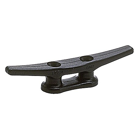 Belegklampe (80 mm, Kunststoff, Lochabstand: 21 mm, Schwarz)