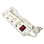 Napajalni razdelilnik  (4 vtičnice, Dolžina kabla: 2 m) | Podaljševalni kabli | Elektro oprema | Elektro in svetila | Izdelki | BAUHAUS
