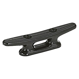 Belegklampe (210 mm, Nylon, Lochabstand: 50 mm, Schwarz)