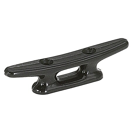 Belegklampe (210 mm, Nylon, Lochabstand: 50 mm, Schwarz)