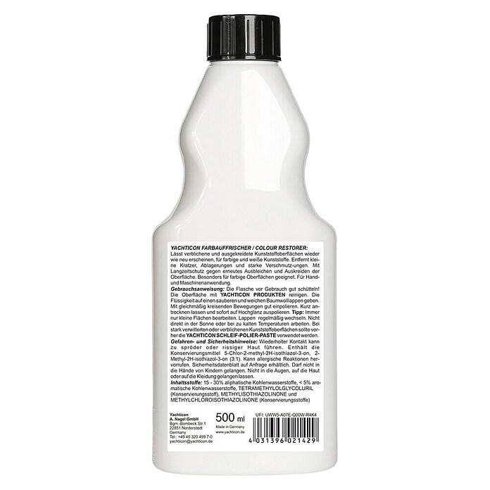 Yachticon Colour Restorer (Flüssig, 500 ml)