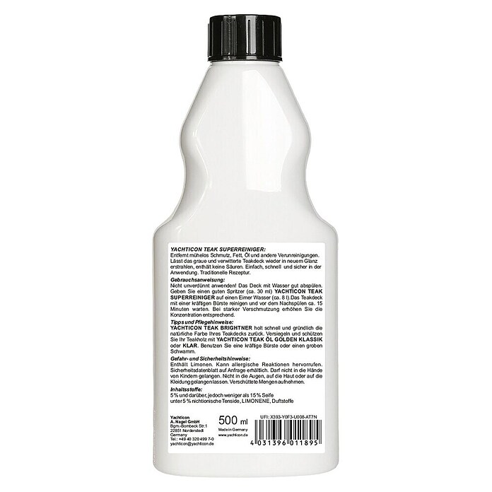 Yachticon Teakreiniger (500 ml)