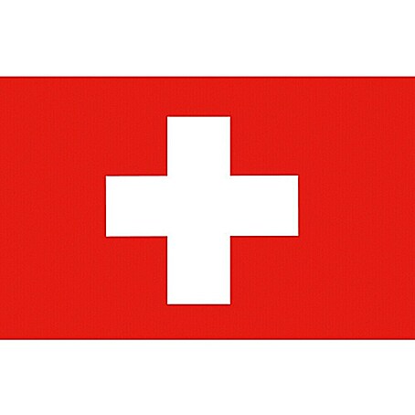 Flagge (Schweiz, 45 x 30 cm, Spunpolyester)