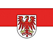 Flagge (Brandenburg, 45 x 30 cm, Spunpolyester)
