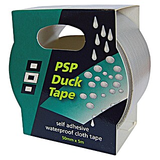 Duck Tape Zilver, 5 m x 50 mm (Zilver, 5 m x 50 mm)