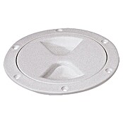 Inspectieluik 15,24 cm (15,24 cm, Kunststof, Rond, Wit)