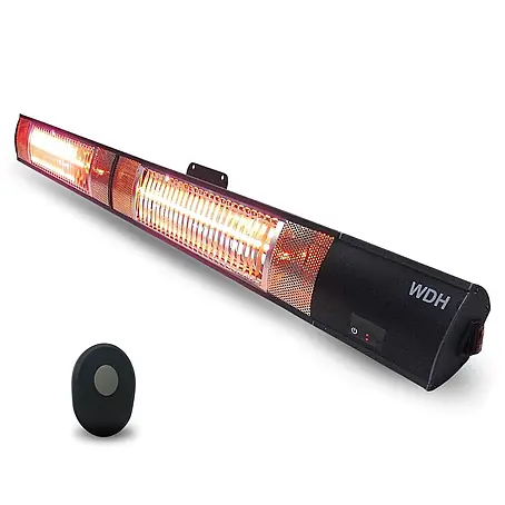 WDH  Heizlüfter WDH-300WS Wandheizstrahler mit zwei Heizstufen