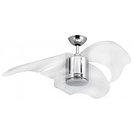 Vam  Deckenventilator Vam DC Deckenventilator Raffaello chrom transparent 112 cm