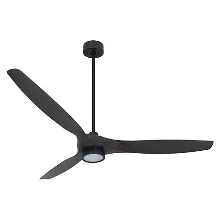 Vam  Deckenventilator Outdoor DC Deckenventilator LINES LED schwarz 153 cm