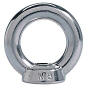 Marinetech Ringmutter (M8, Innendurchmesser: 20 mm, Edelstahl)