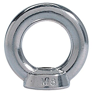 Marinetech Ringmutter (M 8, Innendurchmesser: 20 mm, Edelstahl)