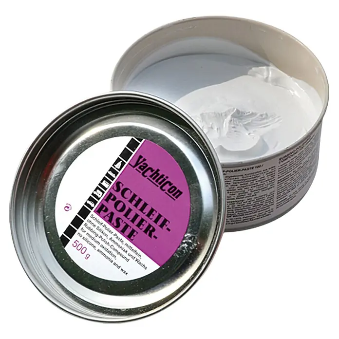 Yachticon Schleif-Polier-Paste - Medium, 500 g - Dose Schleifpoliturpaste von Yachticon, ein Poliermittel für mittlere Oxidation ohne Silikon, Ammoniak und Wachs. Inhalt 500g.