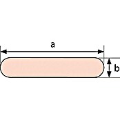 Segellatte (2 m x 24 mm, Kunststoff)