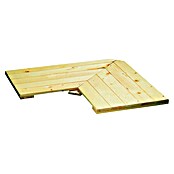 Regalux Regalsystem Heavy Kotna tla  (Š x G: 46,2 x 82,5 cm, Les) | 1232 - Holzregale | AAFA - Regale | AAF - Regalsysteme | AA - Eisenwaren | A - Eisenwaren | BAUHAUS