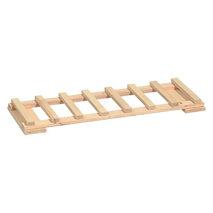 Regalux Regalsystem Heavy Flaschenboden - L x B: 30 x 80 cm, Anzahl Flaschen: 7 Stk., Holz - Weinregaleinsatz aus Holz für Weinkeller und Lagerung. Natürliches Holzregal bietet Platz für mehrere Flaschen.