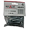 Regalux Regalsystem Heavy Montageschrauben (Innensechskant, 20 Stk.)