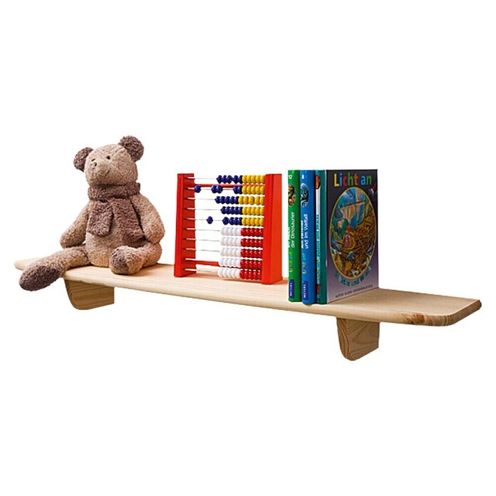Regalux Stenski regal  (Do x Š: 16,7 x 90 cm, Bor) | 1260 - Regalböden Holz | AAFD - Regalsysteme | AAF - Regalsysteme | AA - Eisenwaren | A - Eisenwaren | BAUHAUS