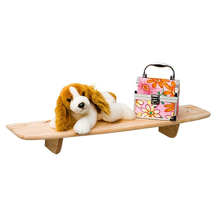 Regalux Stenski regal  (Do x Š: 18 x 75 cm, Bor) | 1260 - Regalböden Holz | AAFD - Regalsysteme | AAF - Regalsysteme | AA - Eisenwaren | A - Eisenwaren | BAUHAUS