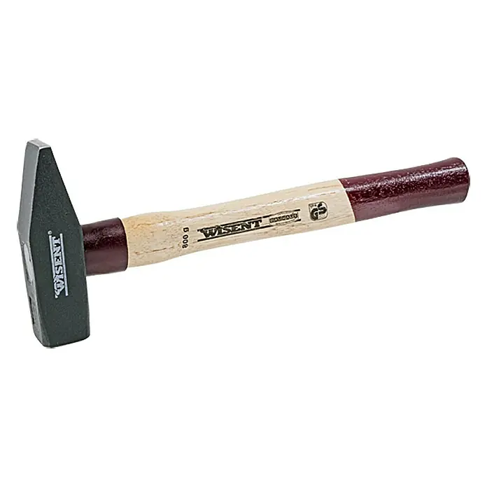 Wisent Schlosserhammer800 g, Holz Hickory - Ein Wisent Hammer mit Holzgriff, robust und zuverlässig für vielseitige Anwendungen. Ideal für Handwerker und Heimwerker.