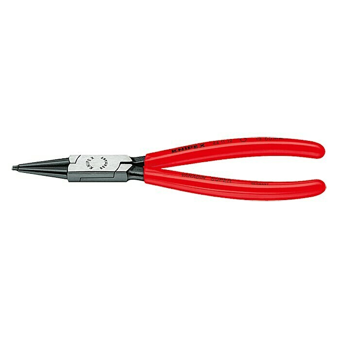 Knipex SicherungsringzangeSicherungsringe in Bohrungen Ø 8 - 140 mm, Länge: 180 mm, Geeignet für: Innenringe Front View