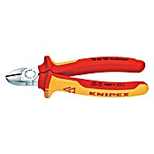 Knipex Zijkniptang (Lengte: 180 mm, Materiaal greep: Meercomponenten omhulsel, Uitvoering kop: Verchroomd)