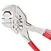 Knipex Alicates llave (Capacidad de agarre tuercas: 35 mm, Niquelado, Recubierto de plástico)