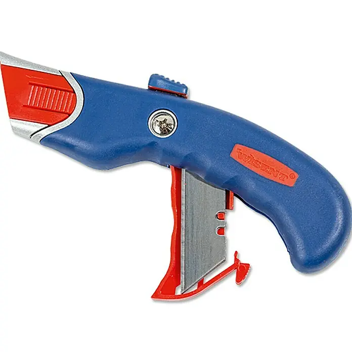 Wisent Sicherheitsmesser SK II - Automatischer Klingenrückzug, Trapezklinge