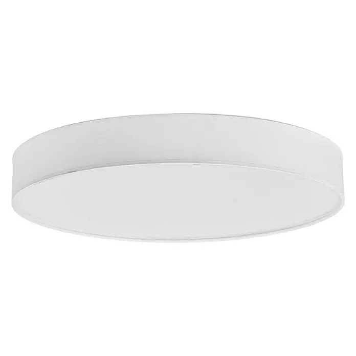 Lindby LED Deckenlampe in weiß, Deckenleuchte rund -  - Weiße runde Deckenleuchte mit diffuser Abdeckung.