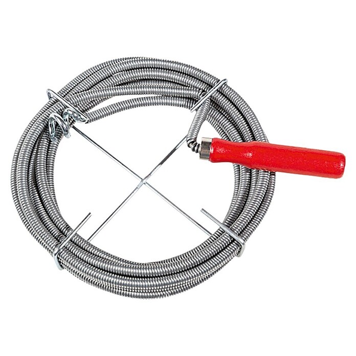 Alpha Tools Spirala za čiščenje cevi  (5 m, Premer: 9 mm) | 1955 - Sanitärwerkzeuge und Zubehör | BADN - Sanitär-Werkzeug | BAD - Handwerkzeuge | BA - Handwerkzeuge | B - Werkz/Masch/Maschzubeh/Auto | BAUHAUS