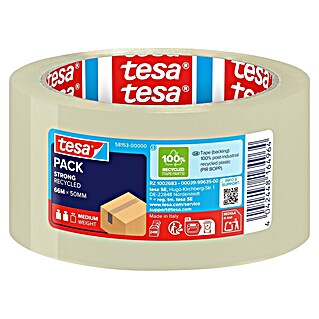 Tesa Pack Ljepljiva traka za pakete (D x Š: 66 m x 50 mm, Prozirno)