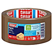 Tesa Pack Paketklebeband Eco & Strong (66 m x 50 mm, Braun)