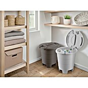 Standard-Mülleimer Maya (50 l, Schwarz, Kunststoff, Rund) | BAUHAUS