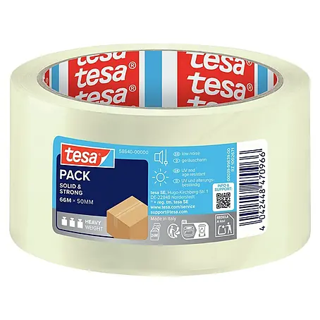Tesa Pack Paketklebeband Solid & Strong