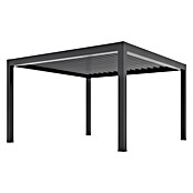 Pergola Bellano Cabrio S200 4x4  (Do x Š x V: 4.106 x 4.106 x 2.554 mm, Aluminij, Barva ogrodja: Antracit) | 8298 - Gartenzelte/Pavillons | ICFA - Sonnenschutz | ICF - Sonnenschutz | IC - Freizeit im Garten | I - Stadtgarten | BAUHAUS