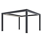 Pergola Bellano Cabrio S200 4x4  (Do x Š x V: 4.106 x 4.106 x 2.554 mm, Aluminij, Barva ogrodja: Antracit) | 8298 - Gartenzelte/Pavillons | ICFA - Sonnenschutz | ICF - Sonnenschutz | IC - Freizeit im Garten | I - Stadtgarten | BAUHAUS