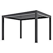 Pergola Bellano Cabrio S200 3x4  (Do x Š x V: 3.106 x 4.106 x 2.554 mm, Aluminij, Barva ogrodja: Antracit) | 8298 - Gartenzelte/Pavillons | ICFA - Sonnenschutz | ICF - Sonnenschutz | IC - Freizeit im Garten | I - Stadtgarten | BAUHAUS