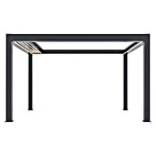 Pergola Bellano Cabrio S200 3x4  (Do x Š x V: 3.106 x 4.106 x 2.554 mm, Aluminij, Barva ogrodja: Antracit) | 8298 - Gartenzelte/Pavillons | ICFA - Sonnenschutz | ICF - Sonnenschutz | IC - Freizeit im Garten | I - Stadtgarten | BAUHAUS