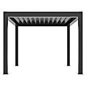 Pergola Bellano Cabrio S200 3x3  (Do x Š x V: 3.106 x 3.106 x 2.554 mm, Aluminij, Barva ogrodja: Antracit) | 8298 - Gartenzelte/Pavillons | ICFA - Sonnenschutz | ICF - Sonnenschutz | IC - Freizeit im Garten | I - Stadtgarten | BAUHAUS