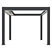 Pergola Bellano Cabrio S200 3x3  (Do x Š x V: 3.106 x 3.106 x 2.554 mm, Aluminij, Barva ogrodja: Antracit) | 8298 - Gartenzelte/Pavillons | ICFA - Sonnenschutz | ICF - Sonnenschutz | IC - Freizeit im Garten | I - Stadtgarten | BAUHAUS