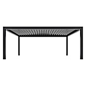 Pergola Bellano Cabrio S200 4x6  (Do x Š x V: 4.106 x 6.106 x 2.554 mm, Aluminij, Barva ogrodja: Antracit) | 8298 - Gartenzelte/Pavillons | ICFA - Sonnenschutz | ICF - Sonnenschutz | IC - Freizeit im Garten | I - Stadtgarten | BAUHAUS