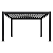 Pergola Bellano Cabrio S200 4x4  (Do x Š x V: 4.106 x 4.106 x 2.554 mm, Aluminij, Barva ogrodja: Antracit) | 8298 - Gartenzelte/Pavillons | ICFA - Sonnenschutz | ICF - Sonnenschutz | IC - Freizeit im Garten | I - Stadtgarten | BAUHAUS