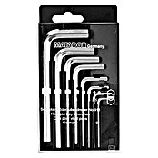 Matador Set de llaves Allen (8 piezas, Con caja de plástico, TORX interior)