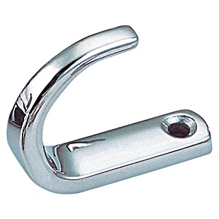 Marinetech Kledinghaak (b x h: 25 x 30 mm, Zilver, Roestvrij staal)