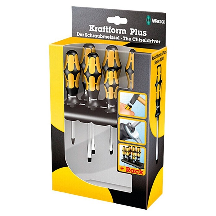 Wera Kraftform Plus Set schroevendraaiers 932/6 (6-delig)