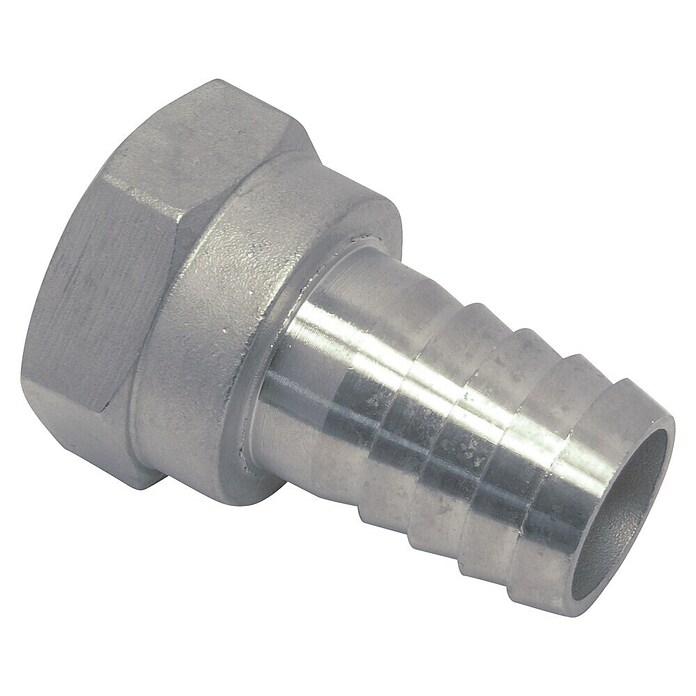 Marinetech Slangaansluitstuk binnendraad (Diameter: 12 mm, ½″, Roestvrij staal) | BAUHAUS