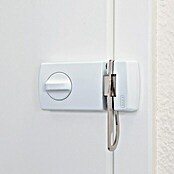 ABUS Tür-Zusatzschloss 2130, weiß, 56035, Tastenfeld 